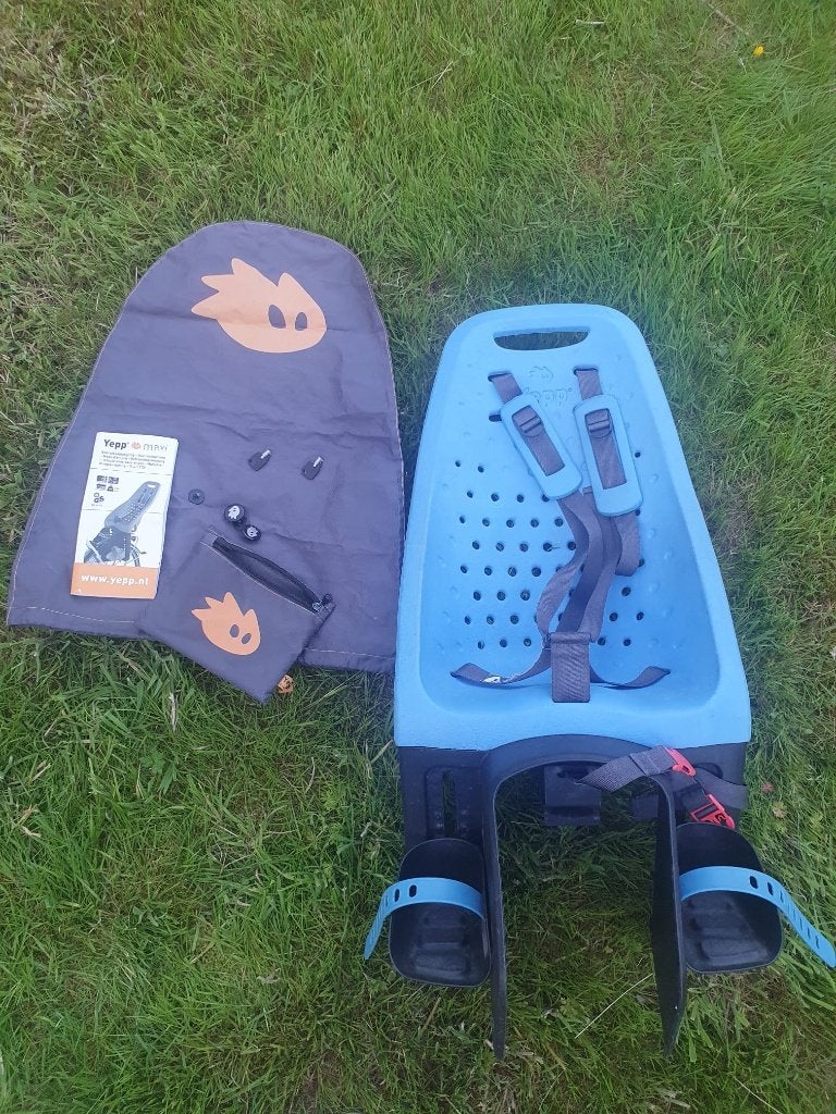 Thule Fietsstoel Yepp Maxi, Fietsen en Brommers, Ophalen, Achterzitje, Gebruikt, Yepp (Thule)