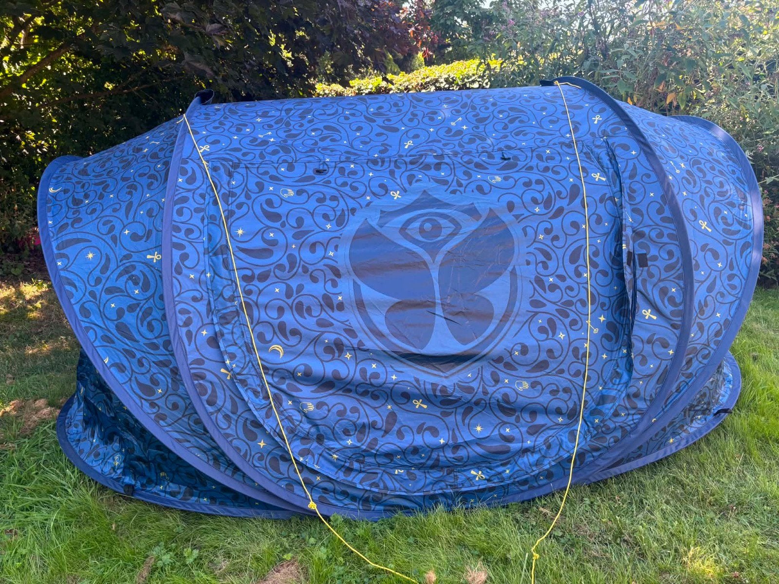 Tente Tomorrowland bleue, Caravans en Kamperen, Ophalen