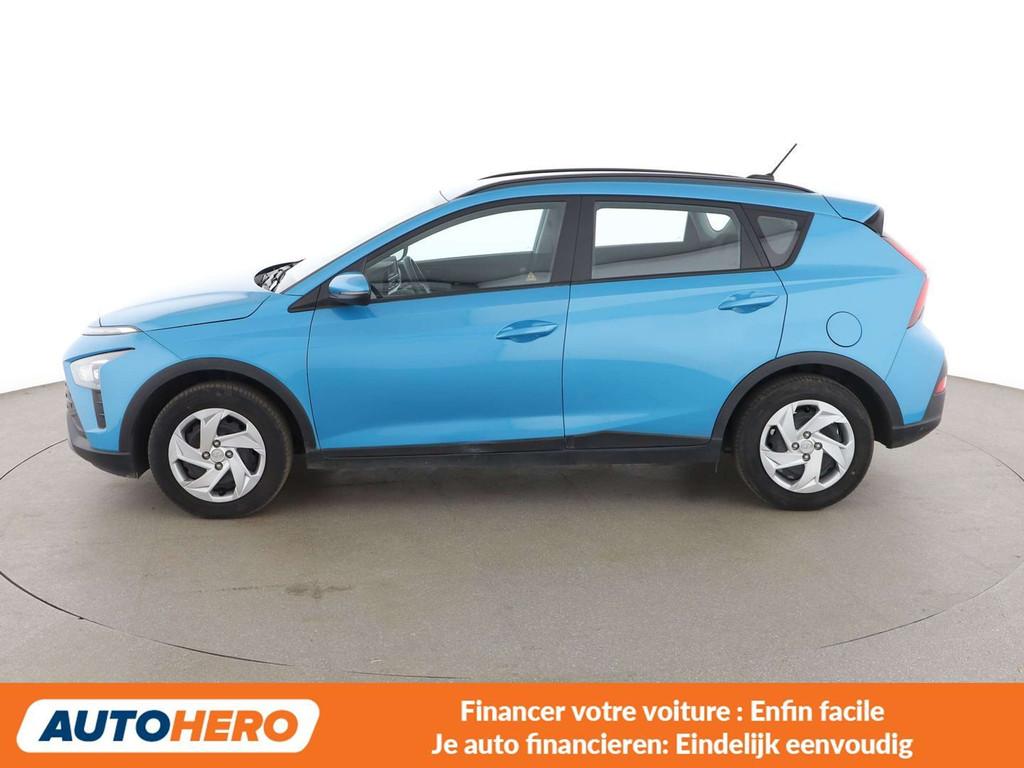 Hyundai Bayon 1.2 Pure 2WD (bj 2022), Auto's, Hyundai, Stof, Gebruikt, Blauw, 62 kW