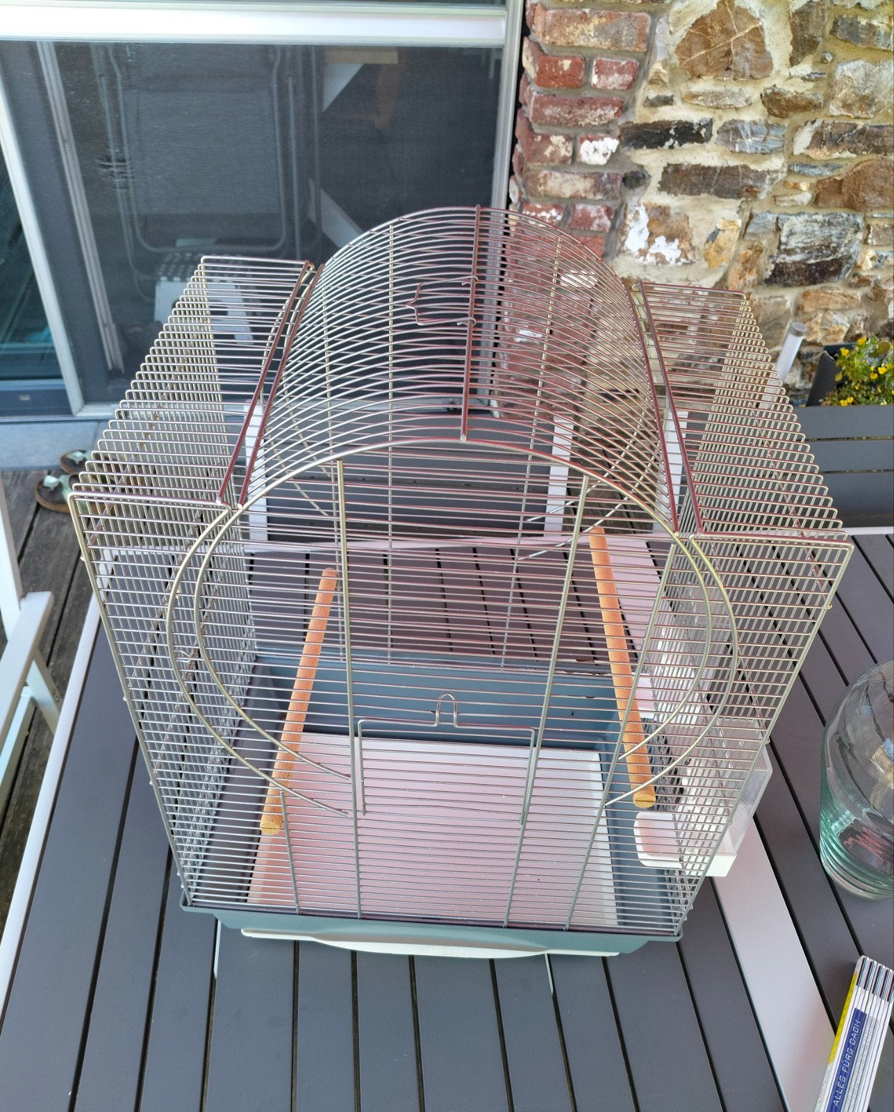 Grande cage à oiseaux, état neuf, Animaux & Accessoires, Enlèvement, Comme neuf