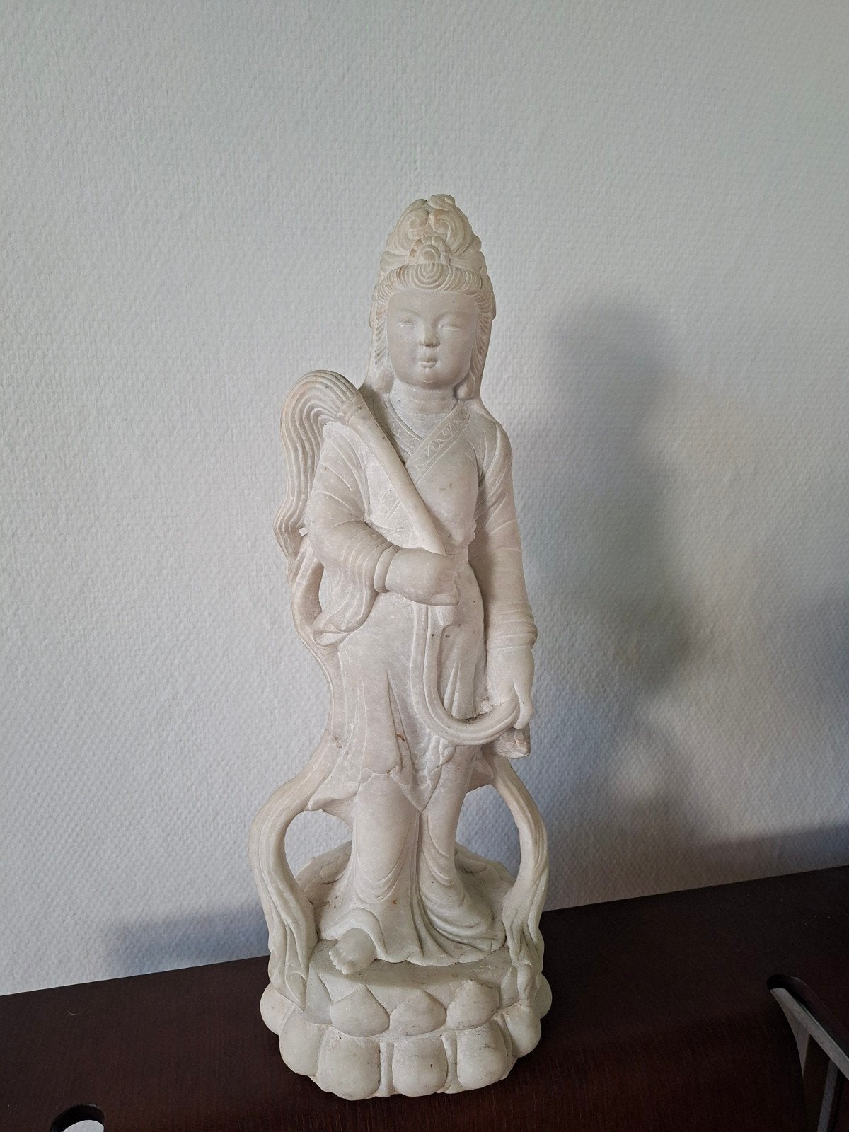 beeld van marmer geisha, Statue, Fait main, Enlèvement, Autres matériaux