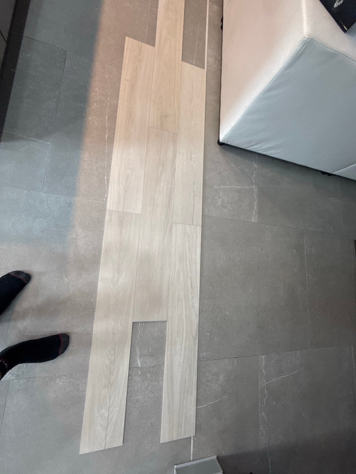 Carrelage immitation parquet 120x20, Enlèvement, Comme neuf