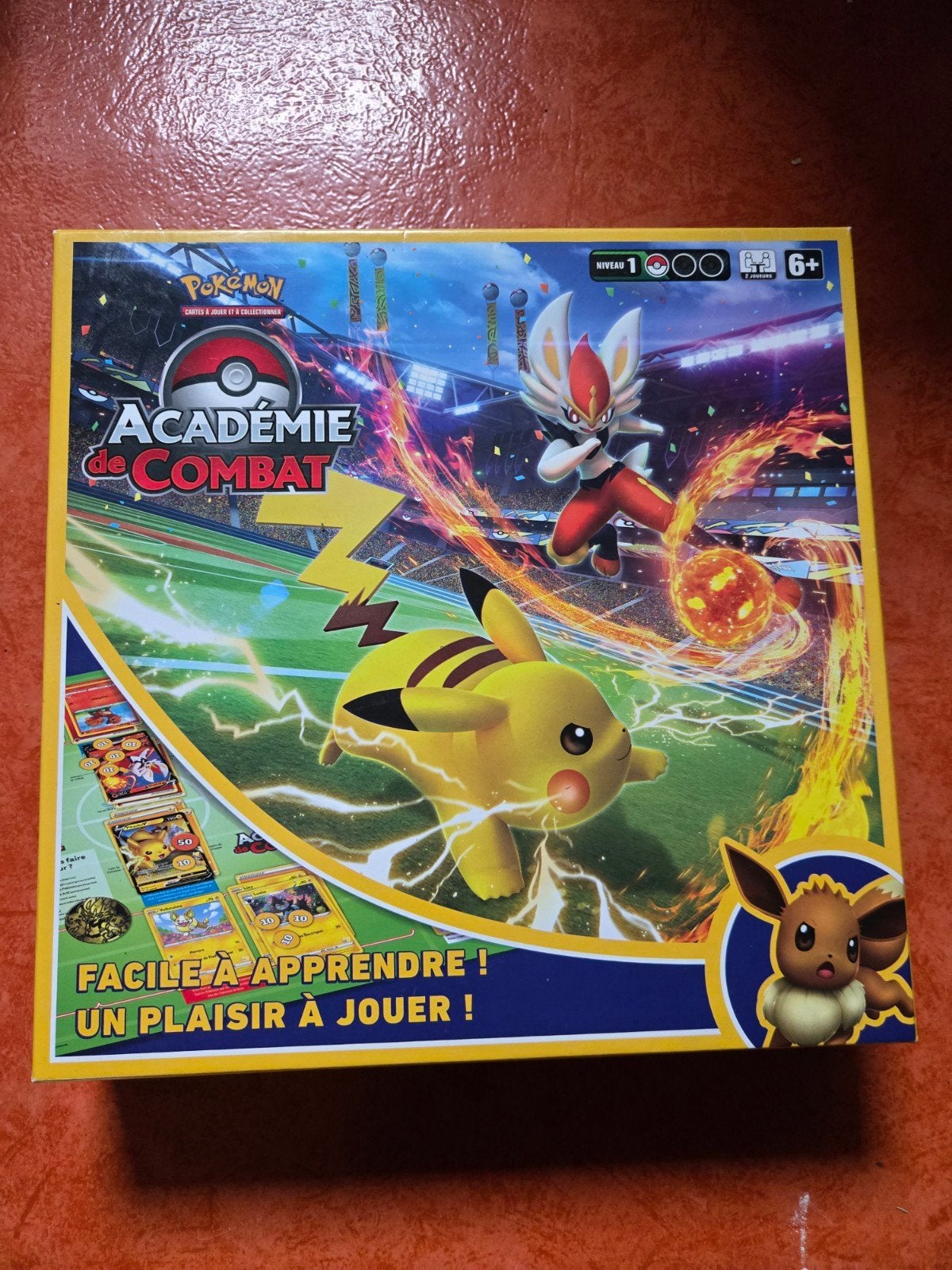 Jeu arène de combat Pokemon 1ère gen, Envoi, Neuf, Deck game, Foil