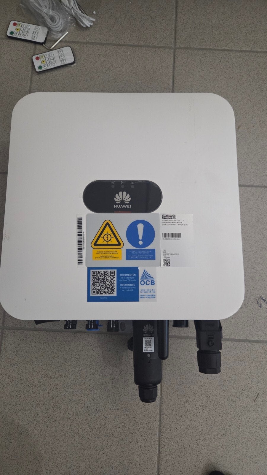 Huawei SUN2000 2KTL-L1 omvormer 1 fase, Ophalen