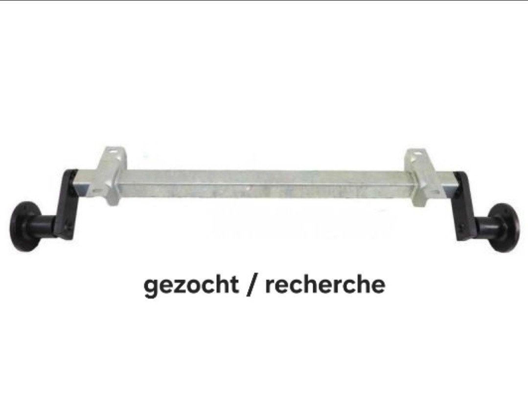 torsie as en achterklep aanhangwagen, Enlèvement