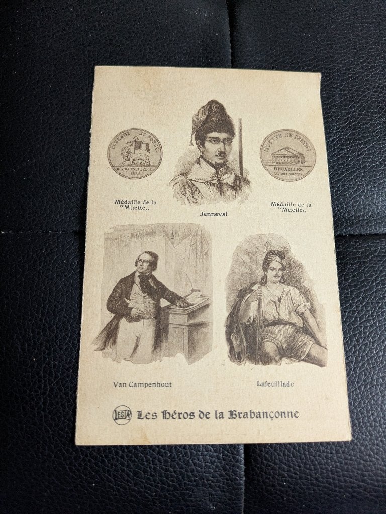 Les Heros de la brabanconne, Ophalen of Verzenden, Ongelopen
