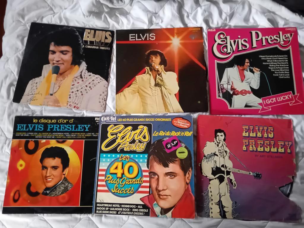 Lot de vinyles 33T n°3 Elvis Presley, CD & DVD, Enlèvement ou Envoi, Utilisé, Rock and Roll