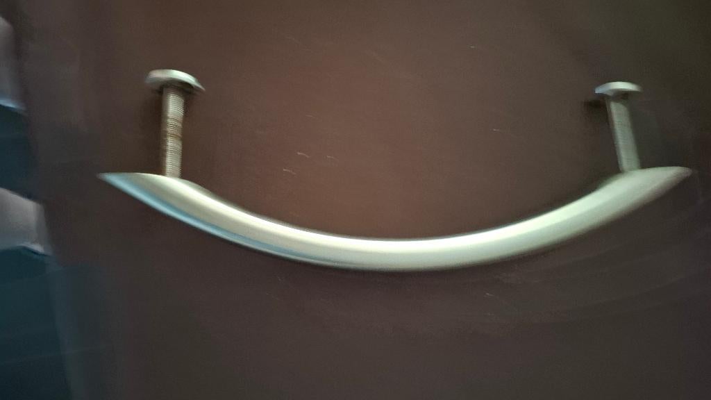 Deurkruk in inox, Ophalen, Zo goed als nieuw, Inox, Klink of Kruk