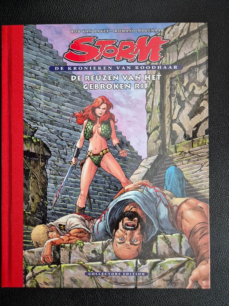 Storm De reuzen van het Gebroken Rif luxe HC 2019+ portfolio, Verzenden, Romano Molenaar, Eén stripboek, Zo goed als nieuw