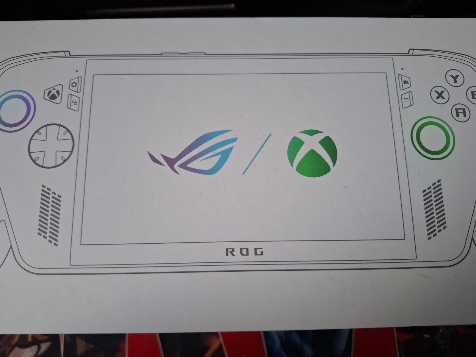 Rog Ally Xbox, Enlèvement
