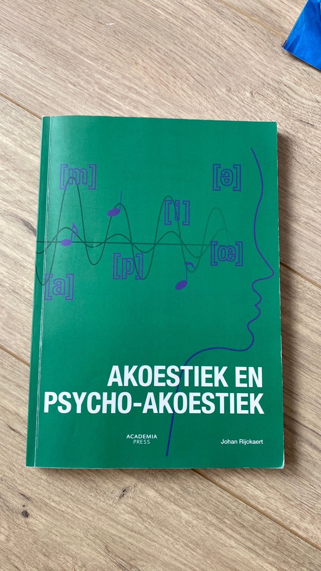 Johan Rijckaert - Akoestiek en Psycho-akoestiek, Ophalen of Verzenden, Johan Rijckaert