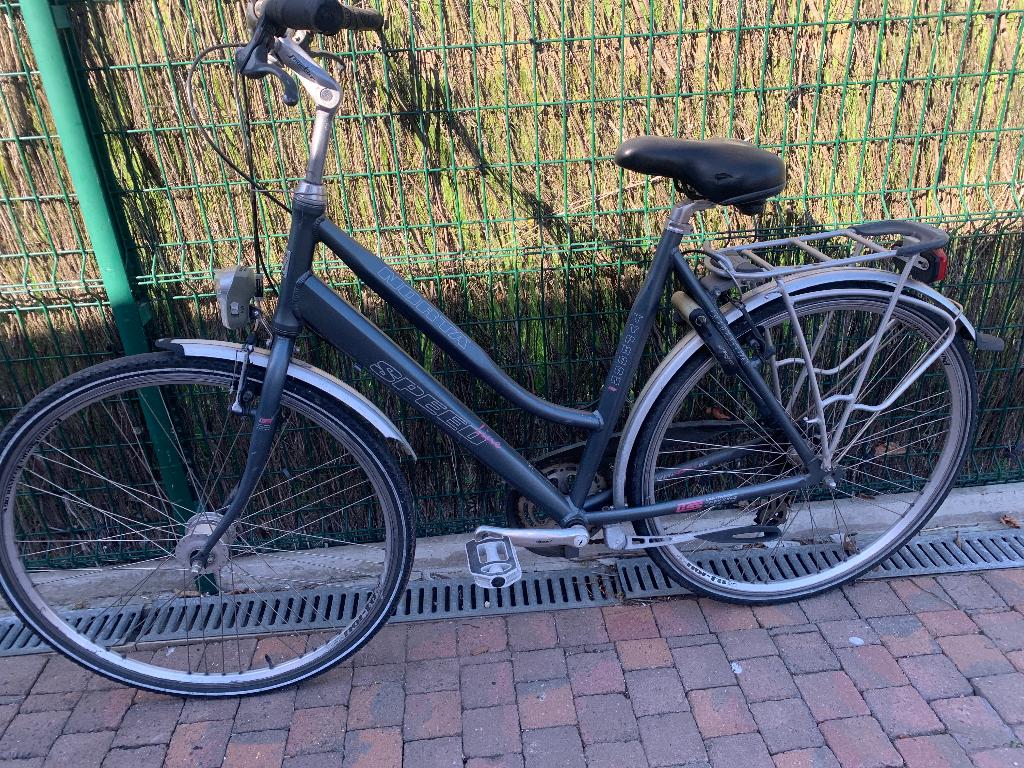 Dames fiets merk Norta, Minder dan 10 versnellingen, Gebruikt, Velgrem, Ophalen