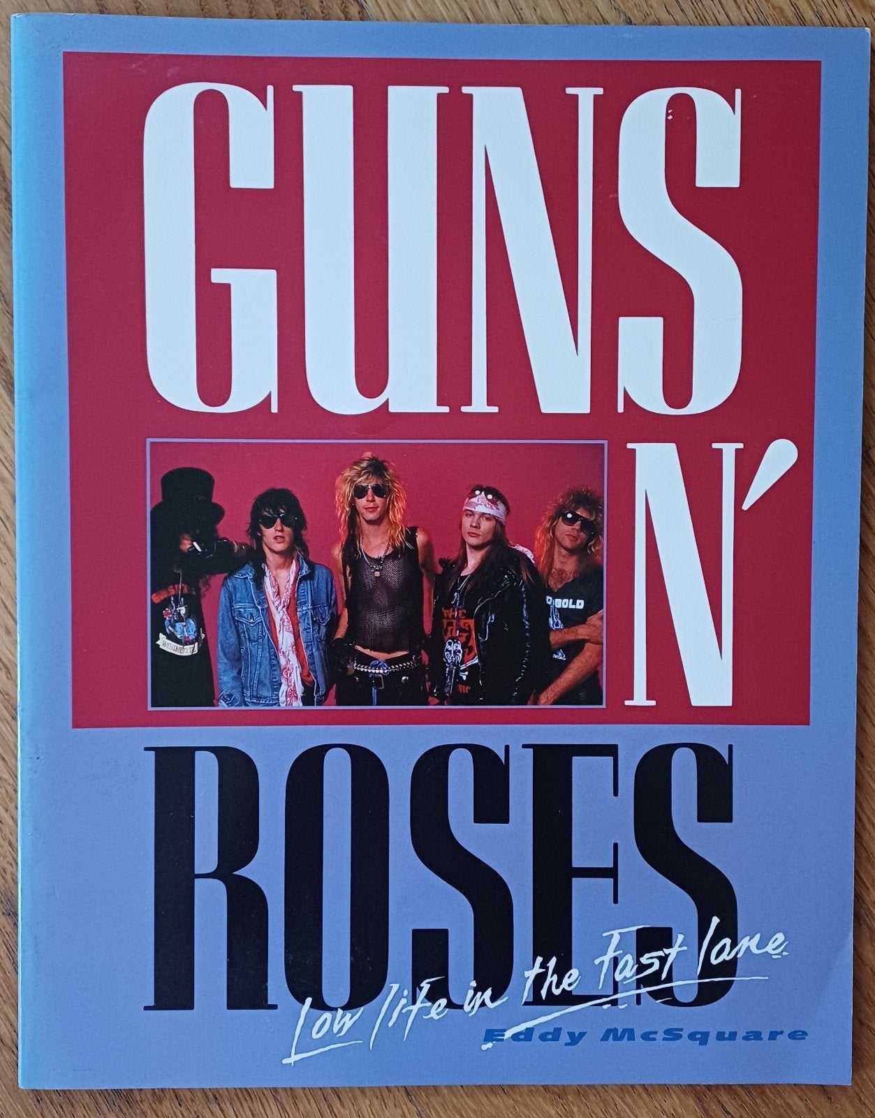 Guns N Roses   Low life in the fast lane. Photo book, Boeken, Ophalen of Verzenden, Zo goed als nieuw, Artiest, Eddy Mac Square