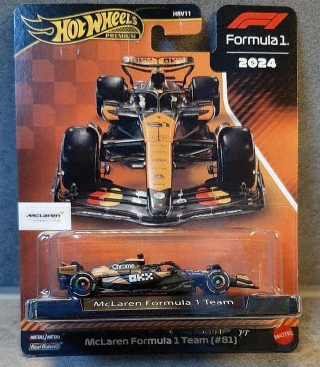 Hotwheels Premium/F1 Team(#81)2024/Real Riders/NIEUW, Ophalen of Verzenden, Nieuw, Auto