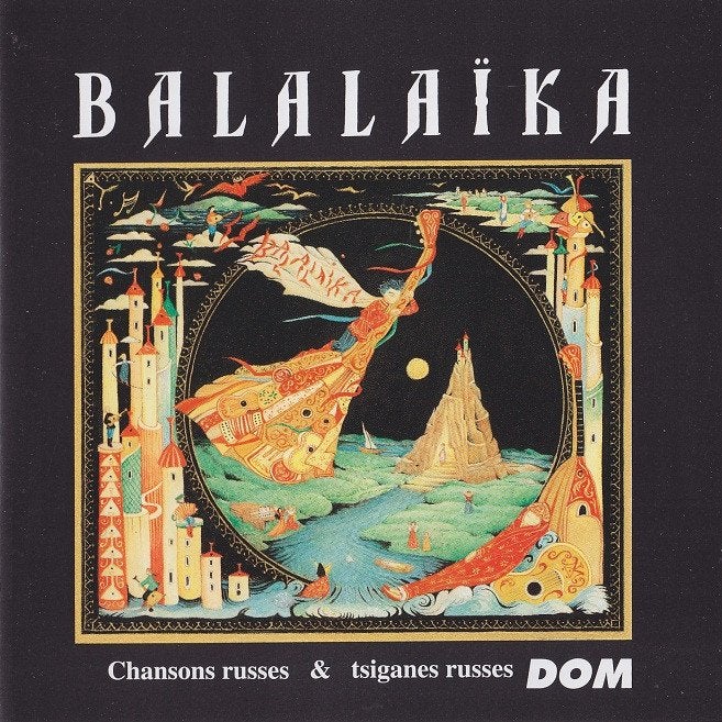 VENTE CD Balalaïka chansons russes et tziganes, Envoi