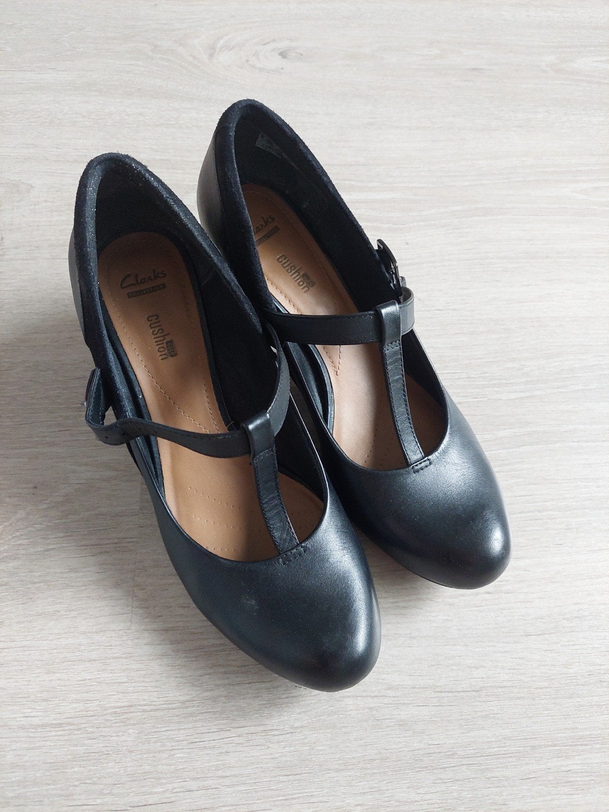 Zwarte Damespump Clarks maat 42, Ophalen, Pumps, Zwart, Clarks