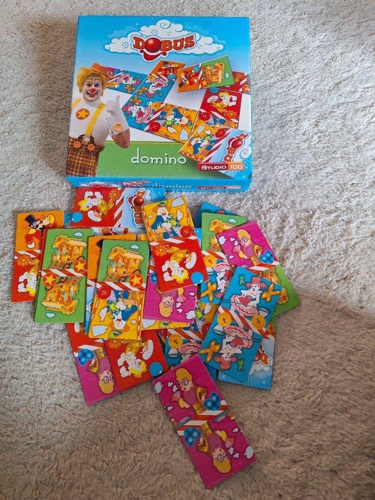 Spel domino Dobus, Kinderen en Baby's, Ophalen, Zo goed als nieuw