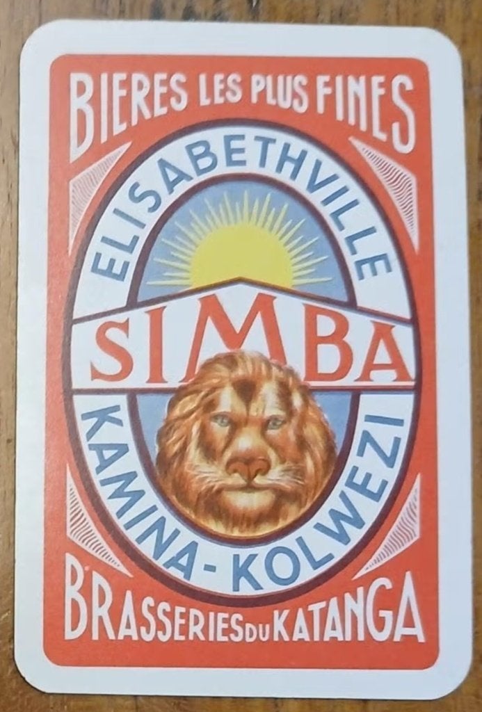 Carte à jouer Du Katanga, Envoi