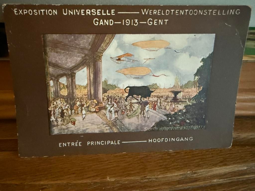 Gent.  Wereldtentoonstelling 1913., Ophalen of Verzenden, Voor 1920, Ongelopen, Oost-Vlaanderen