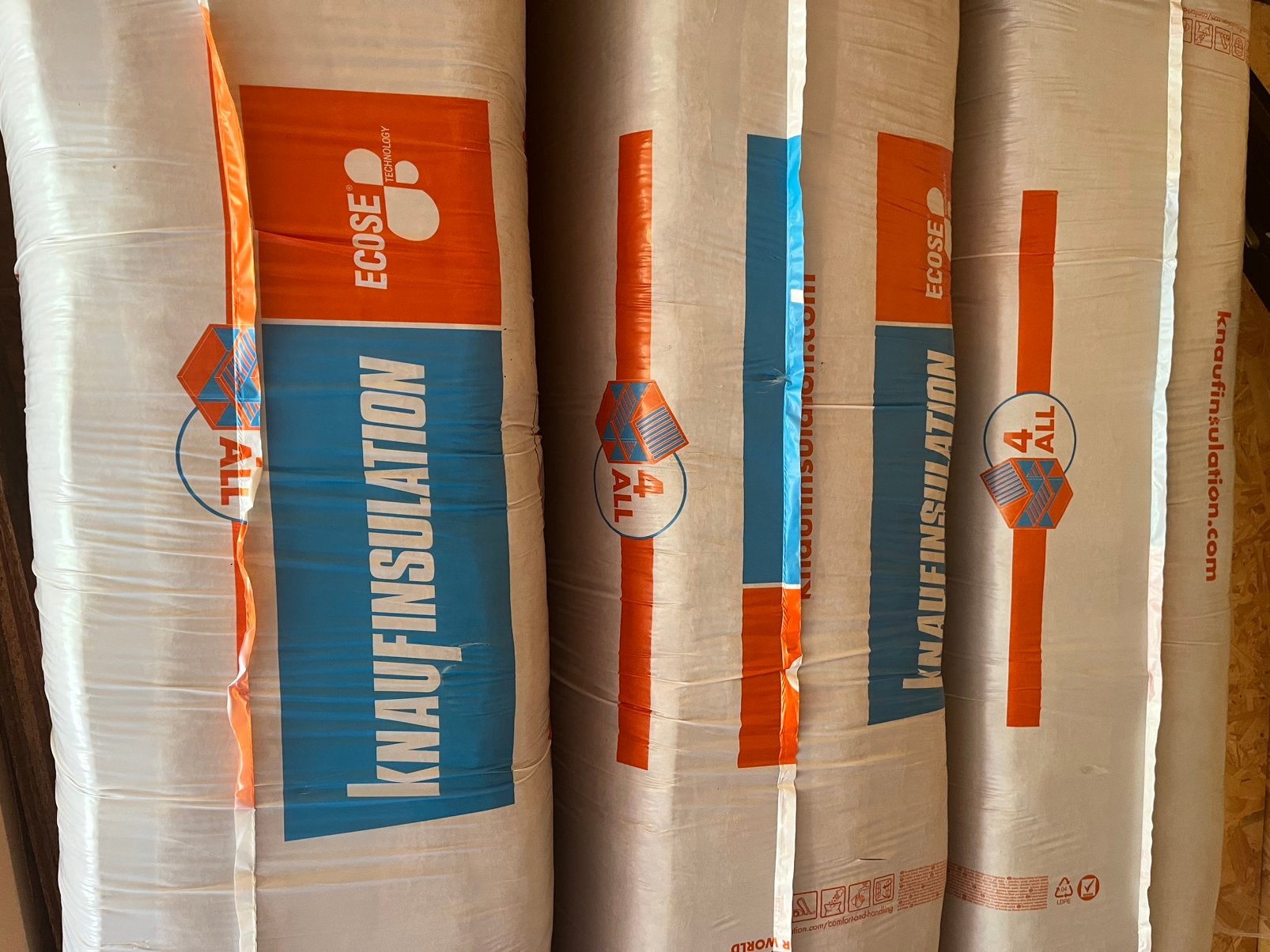 Knauf isolatie steenwol plaat Rock4All dikte 60 en 100, Neuf, Isolation des murs, 4 à 8 cm, Enlèvement