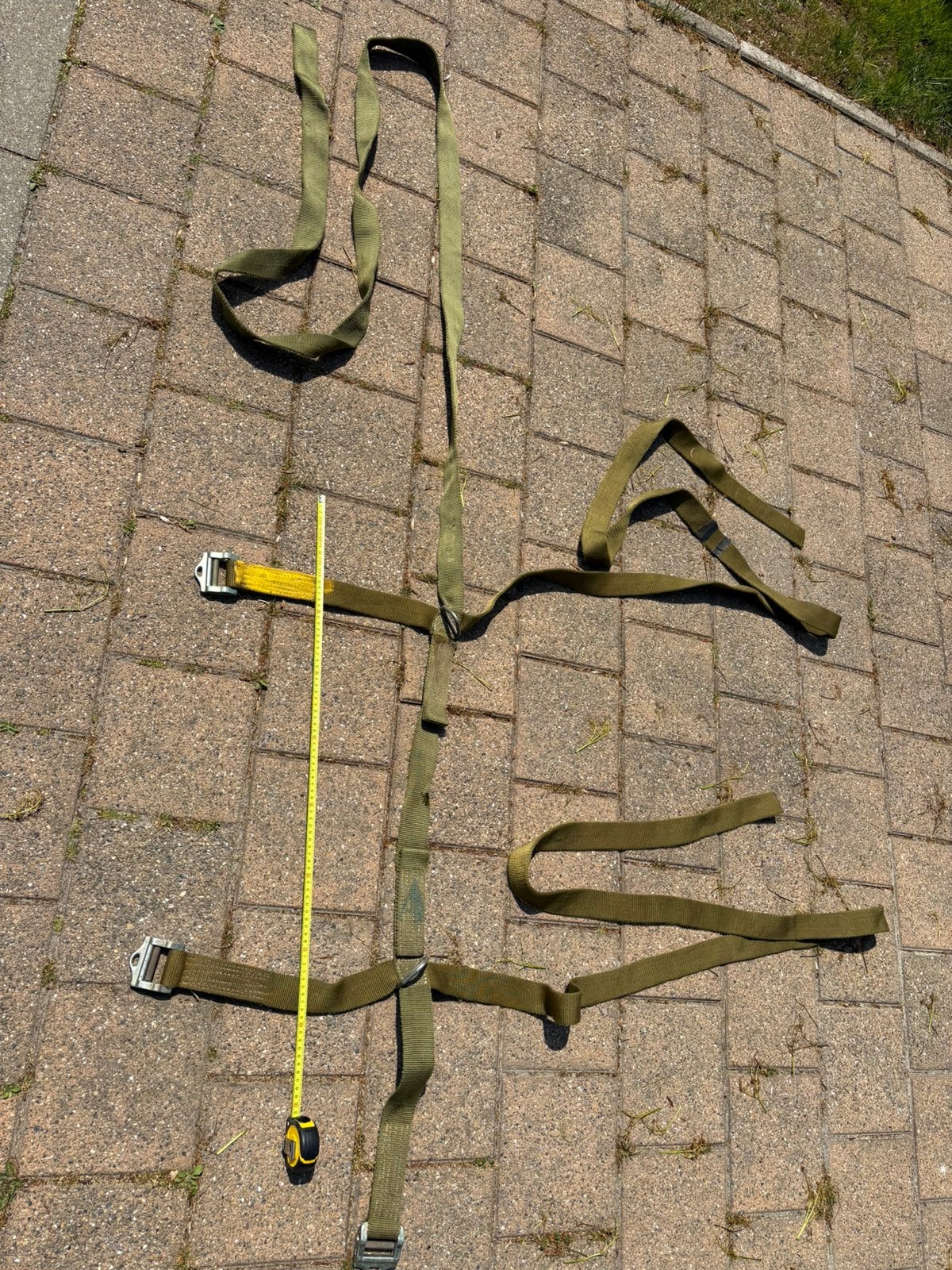 Airborne parachutage container harnas type WW2 naoorlogs, Verzamelen, Militaria | Tweede Wereldoorlog, Ophalen of Verzenden, Landmacht