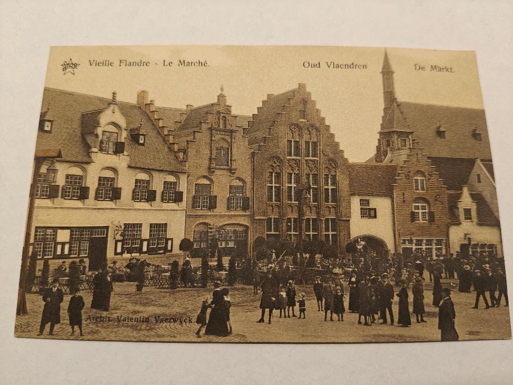 Postkaart expo 1913 Gand Gent De Markt (2), Verzamelen, Ophalen of Verzenden, Voor 1920, Ongelopen, Oost-Vlaanderen