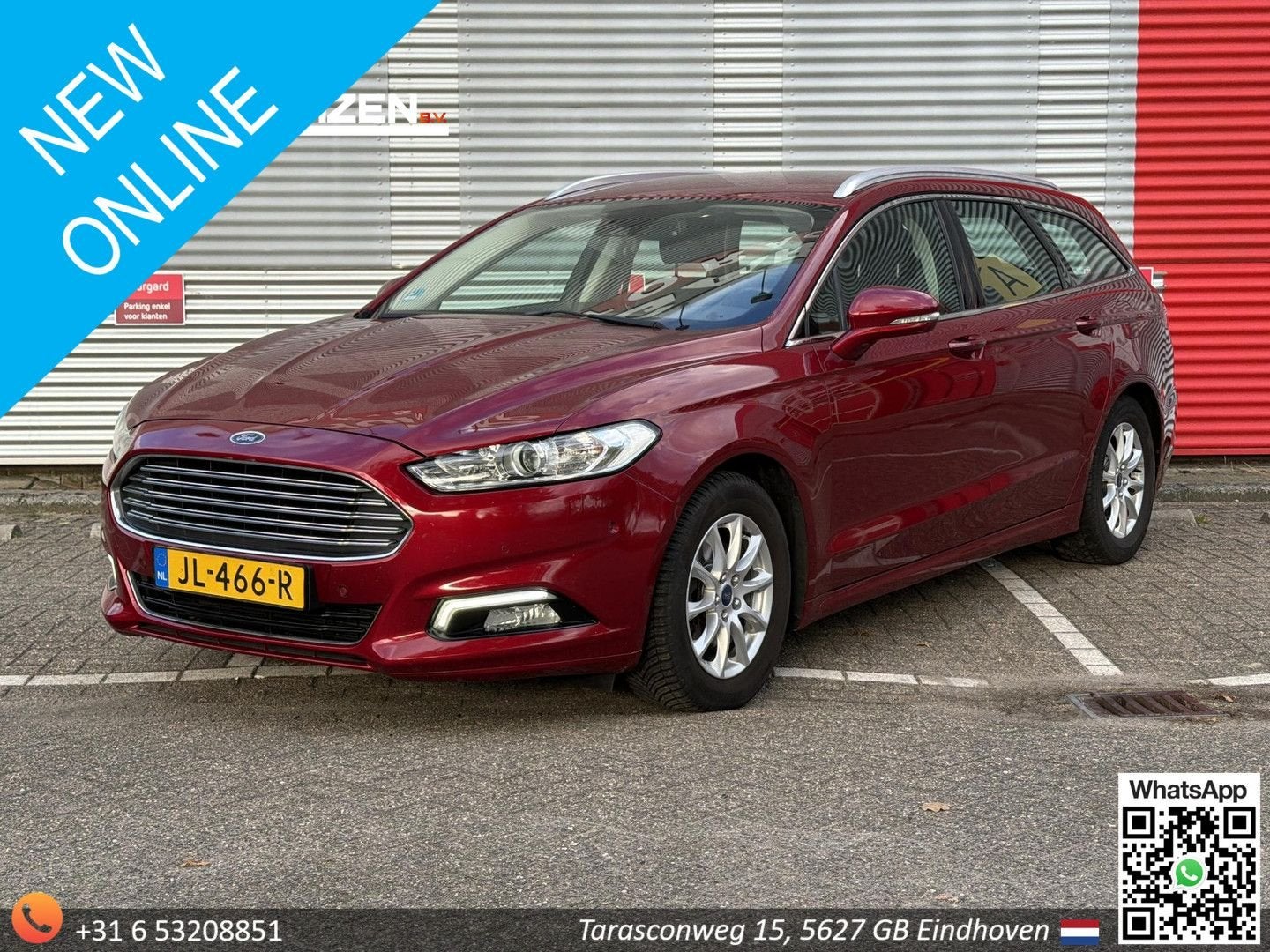 Ford Mondeo Wagon 1.5 Titanium Automaat | Cruise | Climate |, Auto's, Automaat, Mondeo, Break, Rood