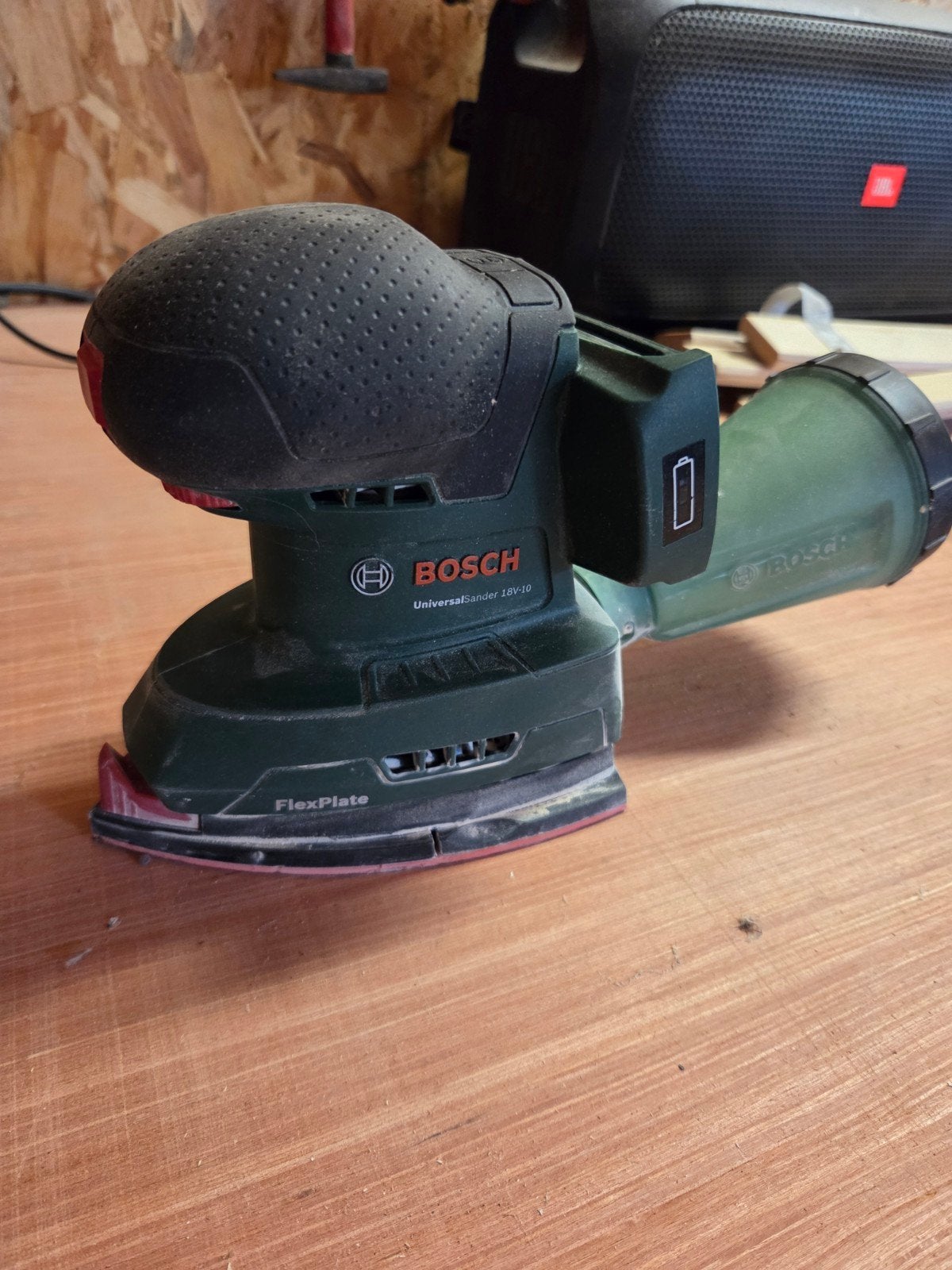 Bosch schuurmachine 18V, Doe-het-zelf en Bouw, Ophalen, Zo goed als nieuw