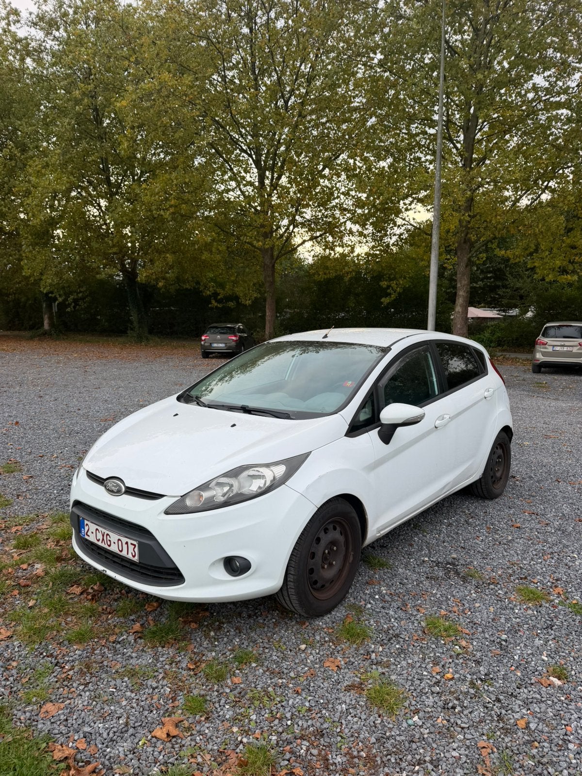 Ford fiesta, Auto's, Voorwielaandrijving, Stof, Zwart, 4 cilinders