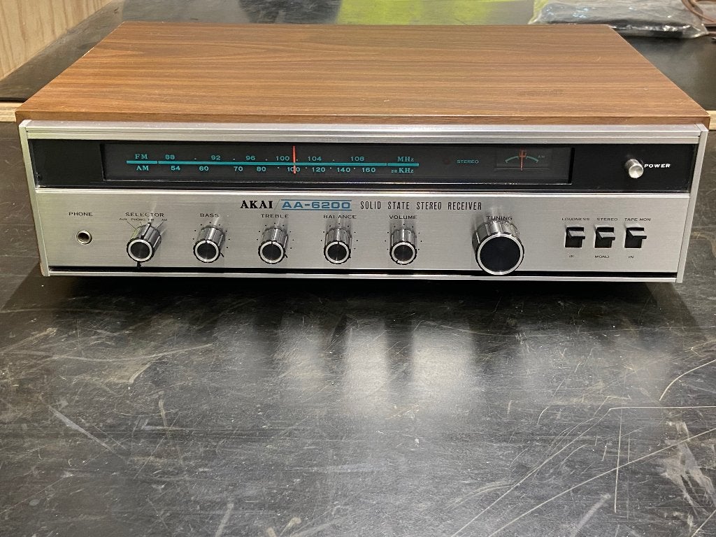 Akai AA6200, Audio, Tv en Foto, Gebruikt, Ophalen, Overige merken, Minder dan 60 watt