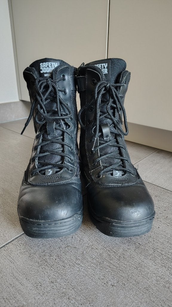 Zwarte bottines maat 39, Kleding | Dames, Schoenen, Safety Jogger, Zwart, Ophalen of Verzenden, Zo goed als nieuw
