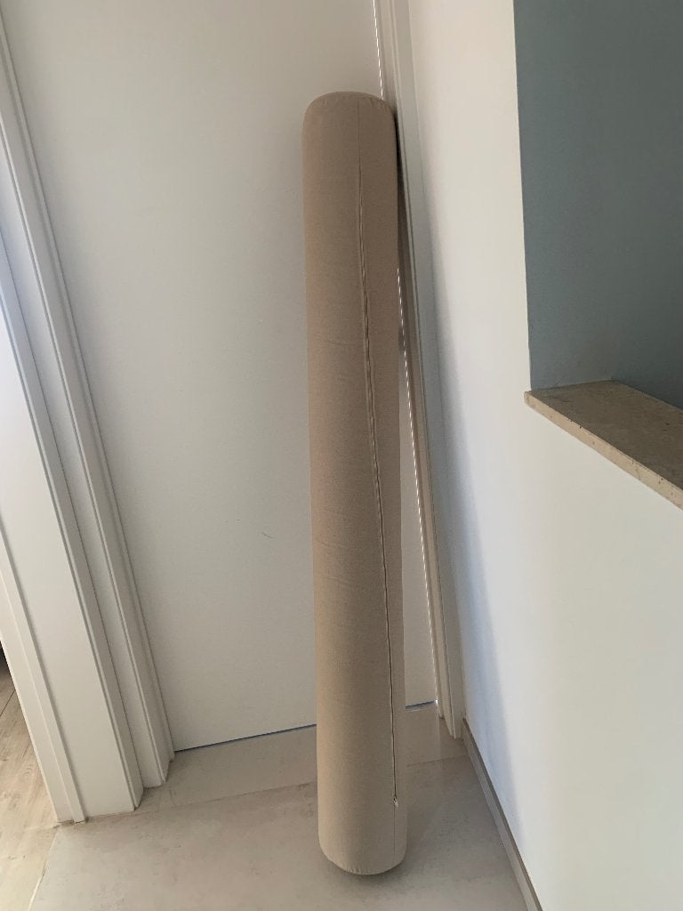slaapkussen, Ophalen, Gebruikt, Beige, Ritssluiting
