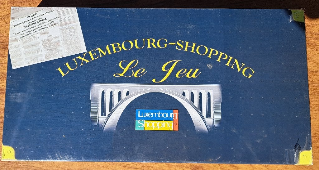 Luxembourg-Shopping le jeu, Hobby & Loisirs créatifs, Jeux de société | Jeux de plateau, Enlèvement, Neuf