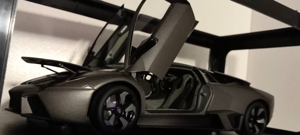 1/18 Lamborghini Reventón Matte Grey Autoart, Hobby & Loisirs créatifs, Voitures miniatures | 1:18, Enlèvement ou Envoi, Neuf