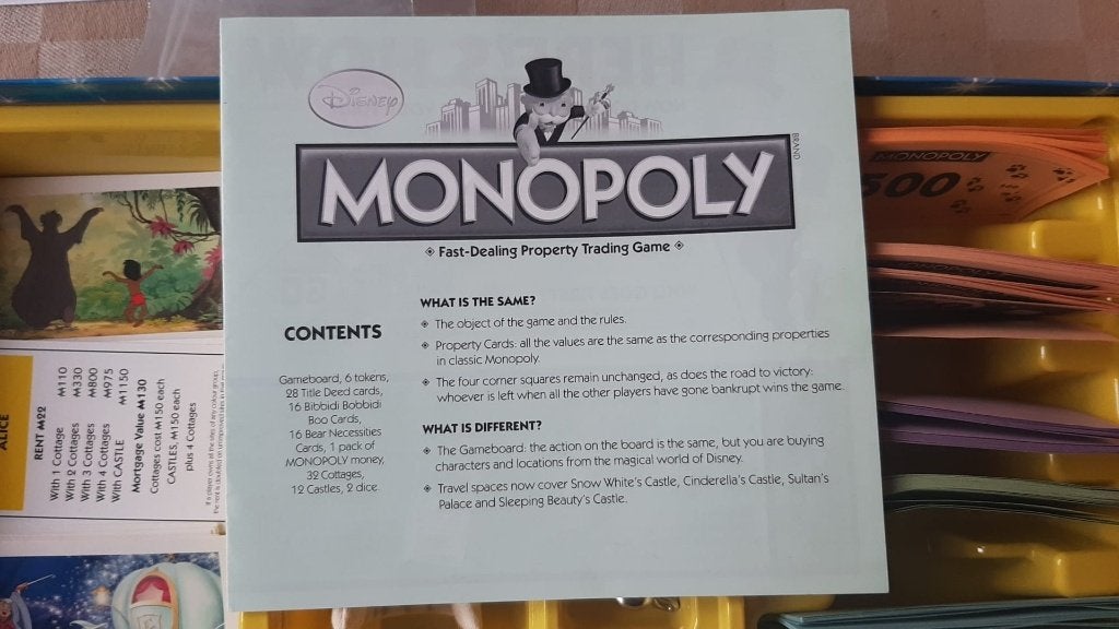 Bordspel 2016 Monopoly Disney Monopolie grote doos, Hobby en Vrije tijd, Een of twee spelers, Ophalen of Verzenden, Nieuw, Monopoly