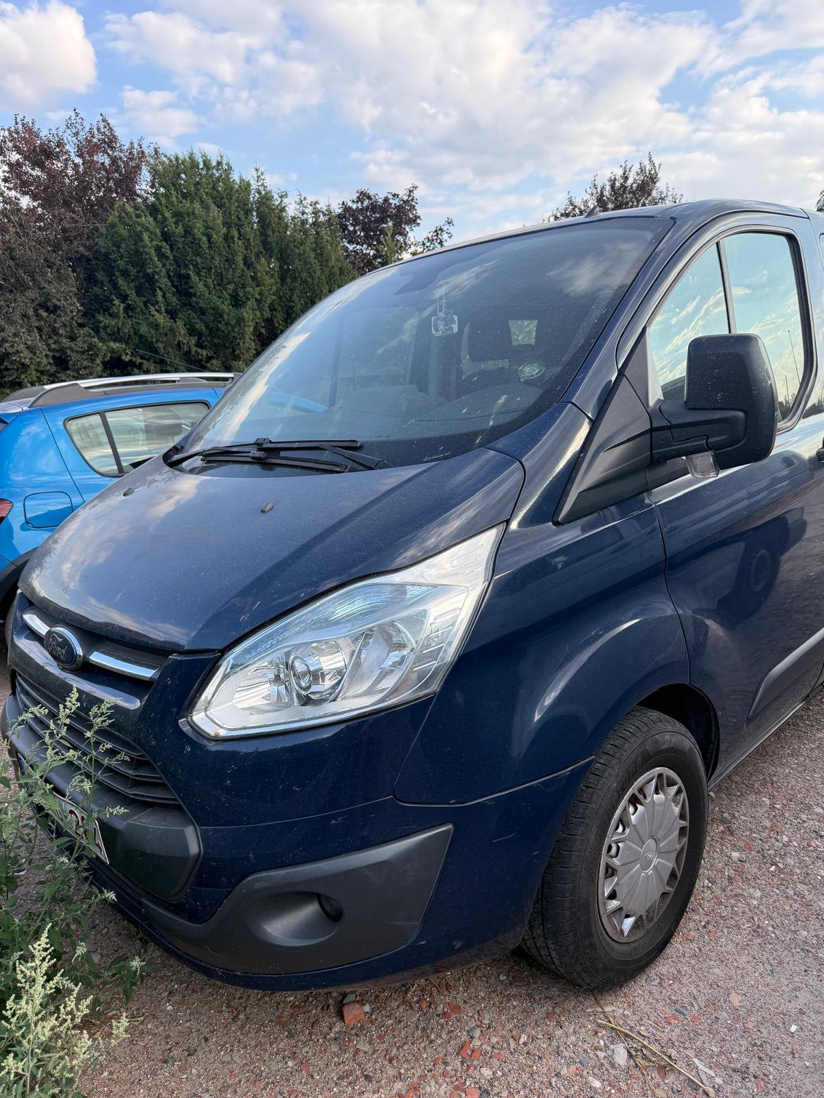 Ford Transit Custom, 9-persoons, Auto's, Ford, 4 deurs, Blauw, 9 zetels, Particulier