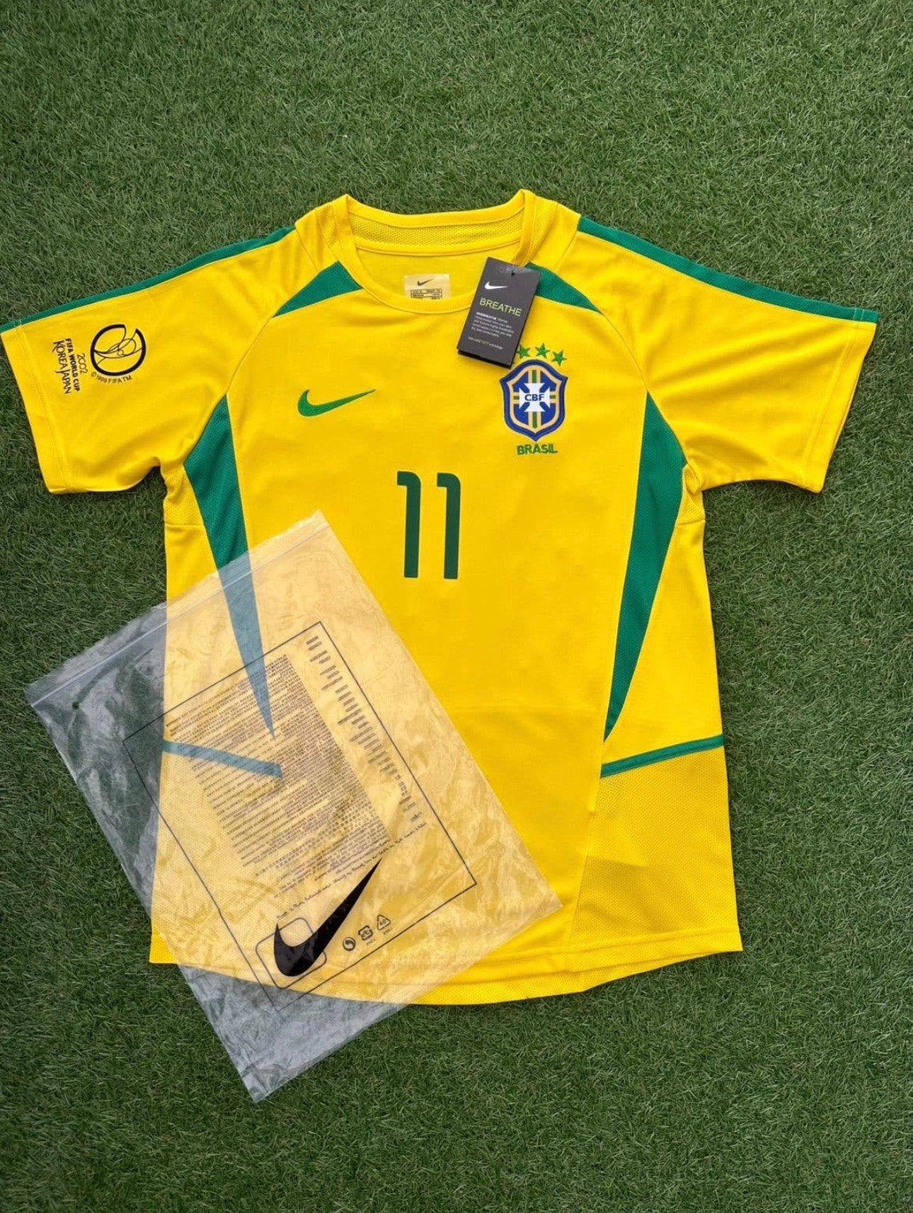 Ronaldinho Brazil shirt, Kleding | Heren, Ophalen of Verzenden, Nieuw, Maat 48/50 (M), Voetbal