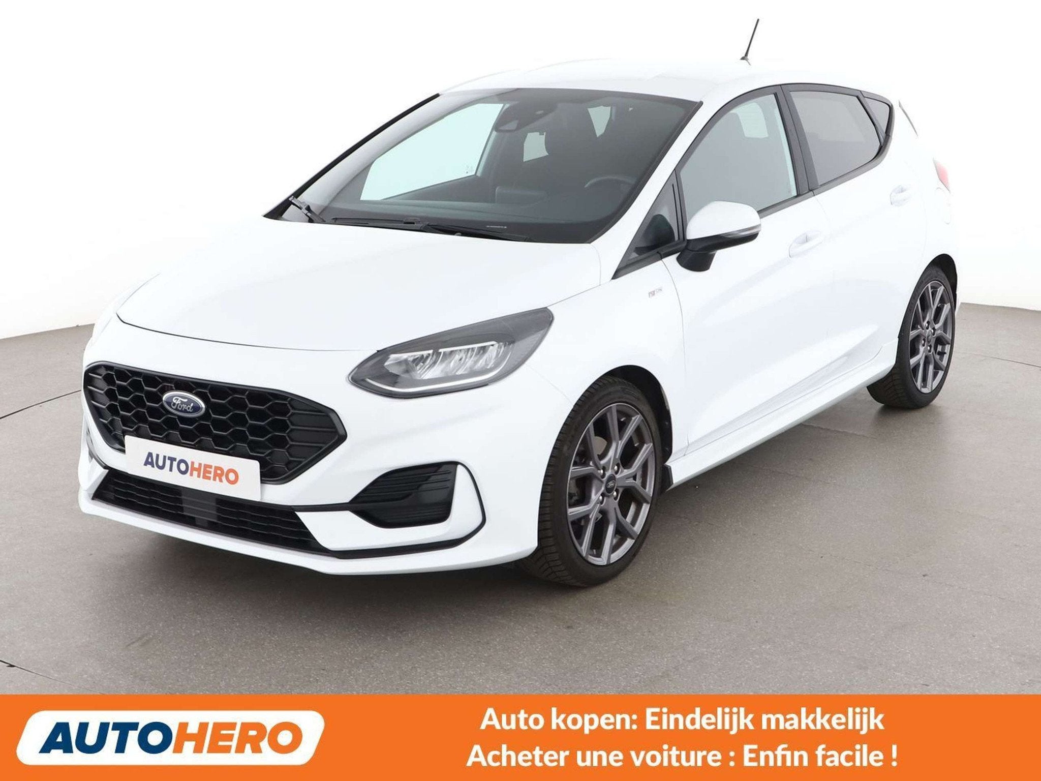 Ford Fiesta 1.0 EcoBoost Mild-Hybrid ST-Line (bj 2022), Auto's, Voorwielaandrijving, Stof, Gebruikt, 1144 kg