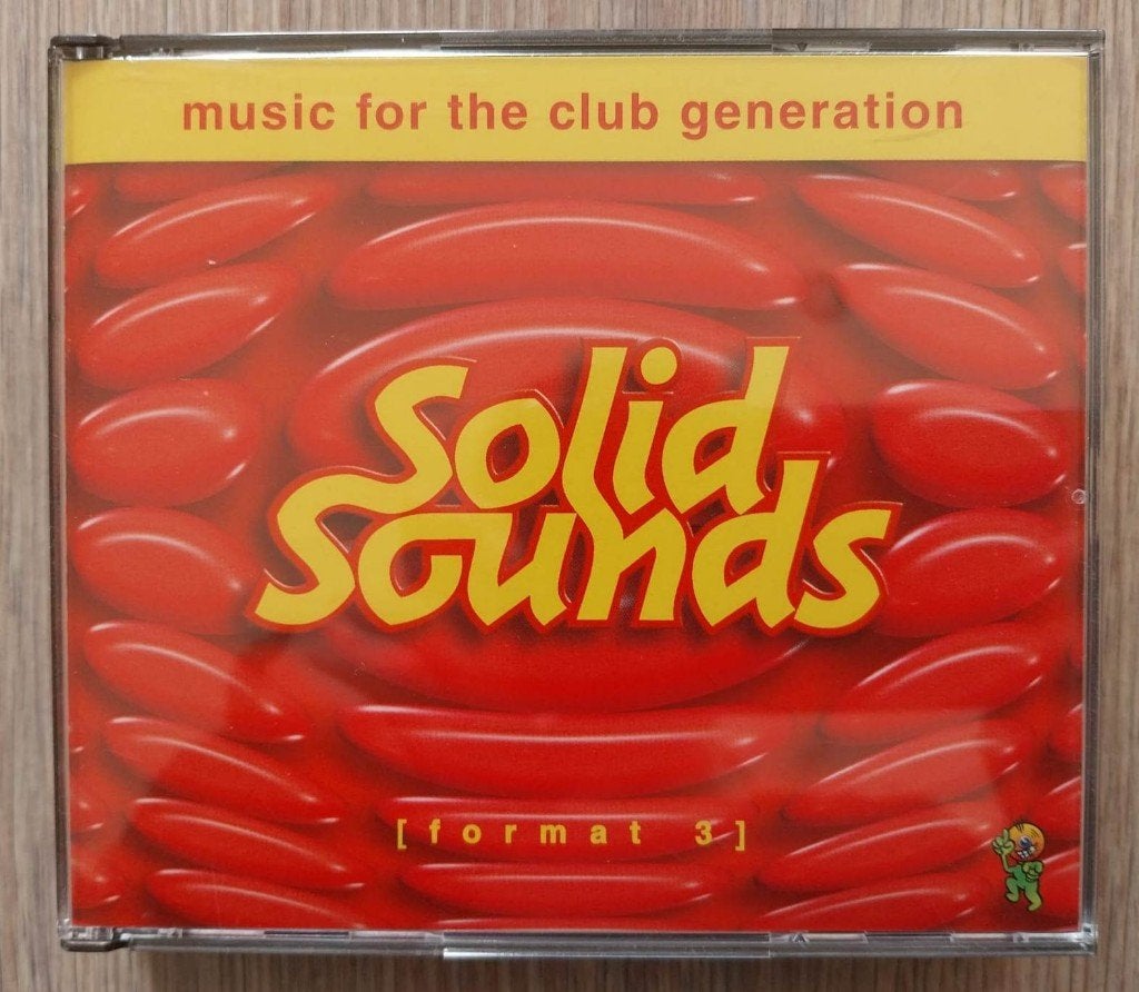 CD Solid Sounds - format 3, Inclusief boekje, Gebruikt, Boxset, Dance