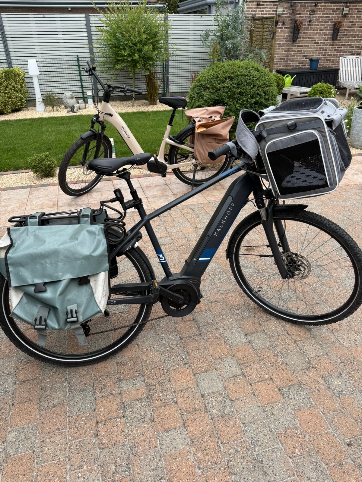 Kalkhoff fiets te koop met maar 3800 km op de teller ., Zo goed als nieuw, 51 tot 55 cm, 50 km per accu of meer, Ophalen
