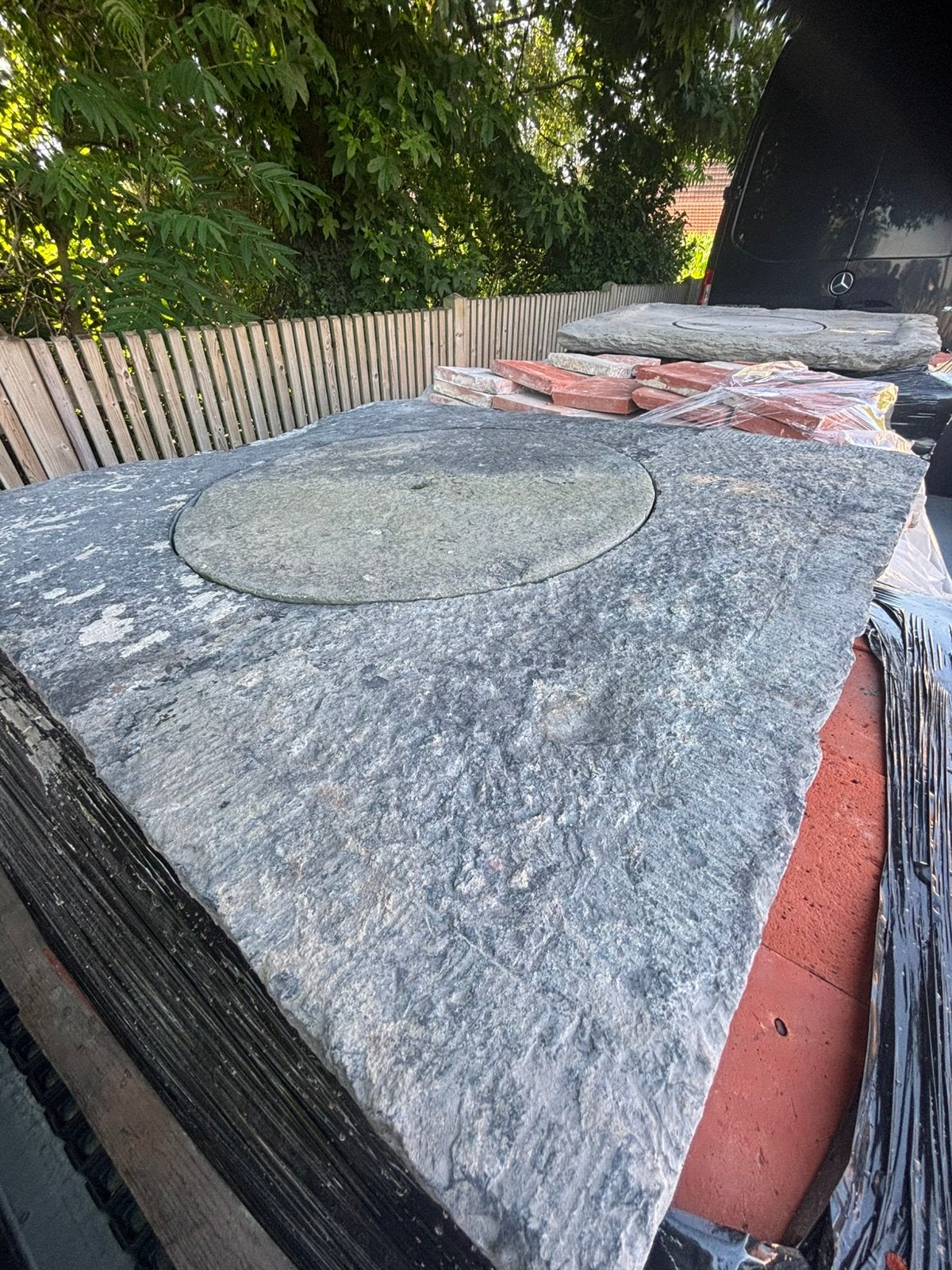 Antiek putdeksel Voor info BELLEN 0474220705, Antiek en Kunst, Ophalen