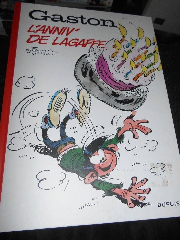 Gaston l'anniv de Lagaffe eo, Enlèvement ou Envoi