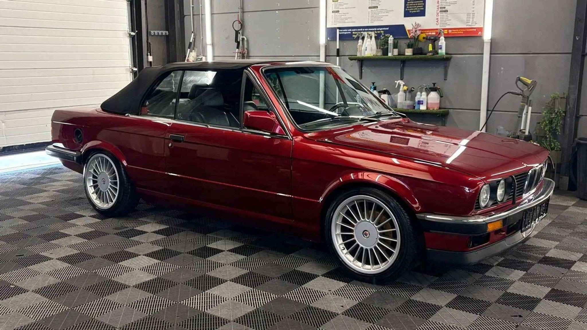 BMW 3 Serie 325 i cabrio 2800 motor bj. 1986 163000km Oldtim, Autos, 171 ch, Achat, Entreprise, Cabriolet