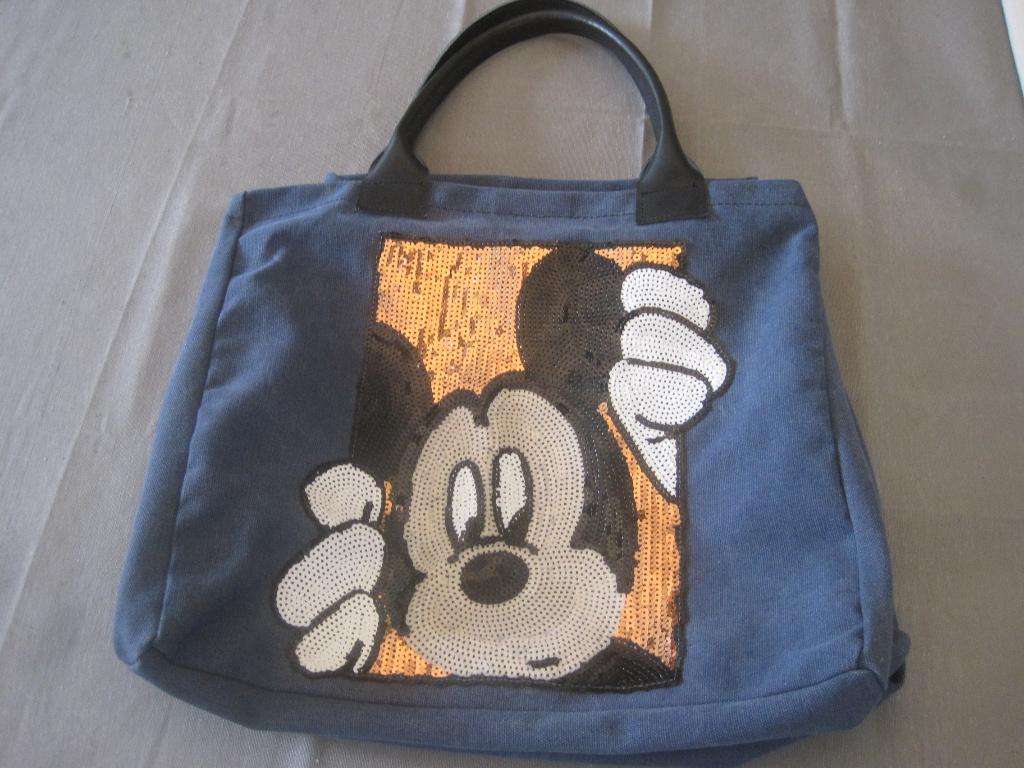 mooie praktische tas Disney, Handtassen en Accessoires, Tassen | Schoudertassen, Ophalen of Verzenden, Zo goed als nieuw, Blauw