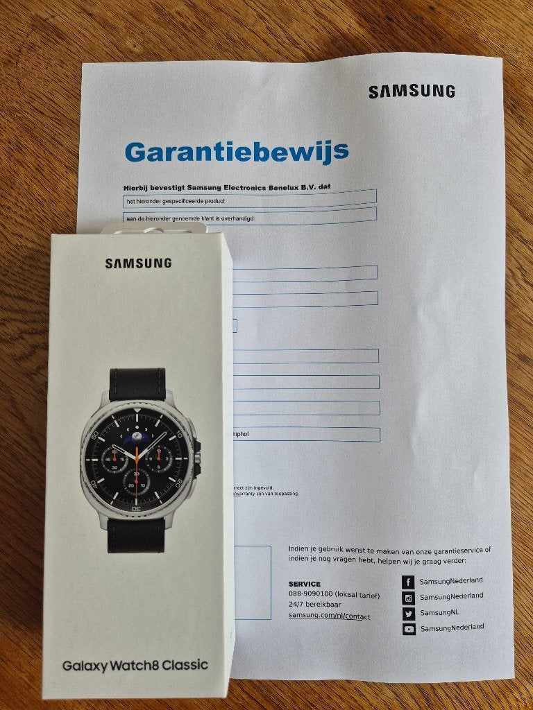 Samsung Galaxy Watch8 Classic (New Unboxed, Black), Neuf, Enlèvement ou Envoi, Samsung, GPS