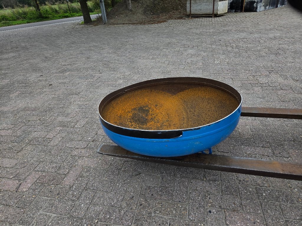 2 x vuurschalen / vuurschaal  Doorsnede 1 meter, Ophalen, Gebruikt