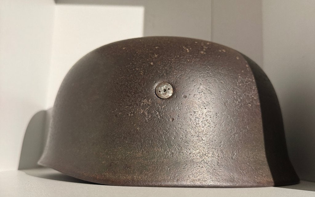 casque para allemand m38 ET68 lot 77, Enlèvement, Armée de l'air, Casque ou Béret