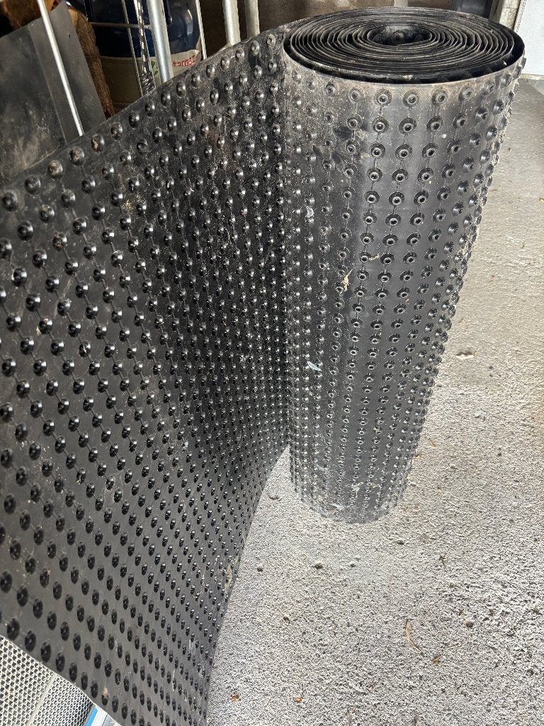 Membranne alvéolée (Diba), Bricolage & Construction, Isolation & Étanchéité, 10 à 15 m², Comme neuf, Enlèvement, Autres matériaux