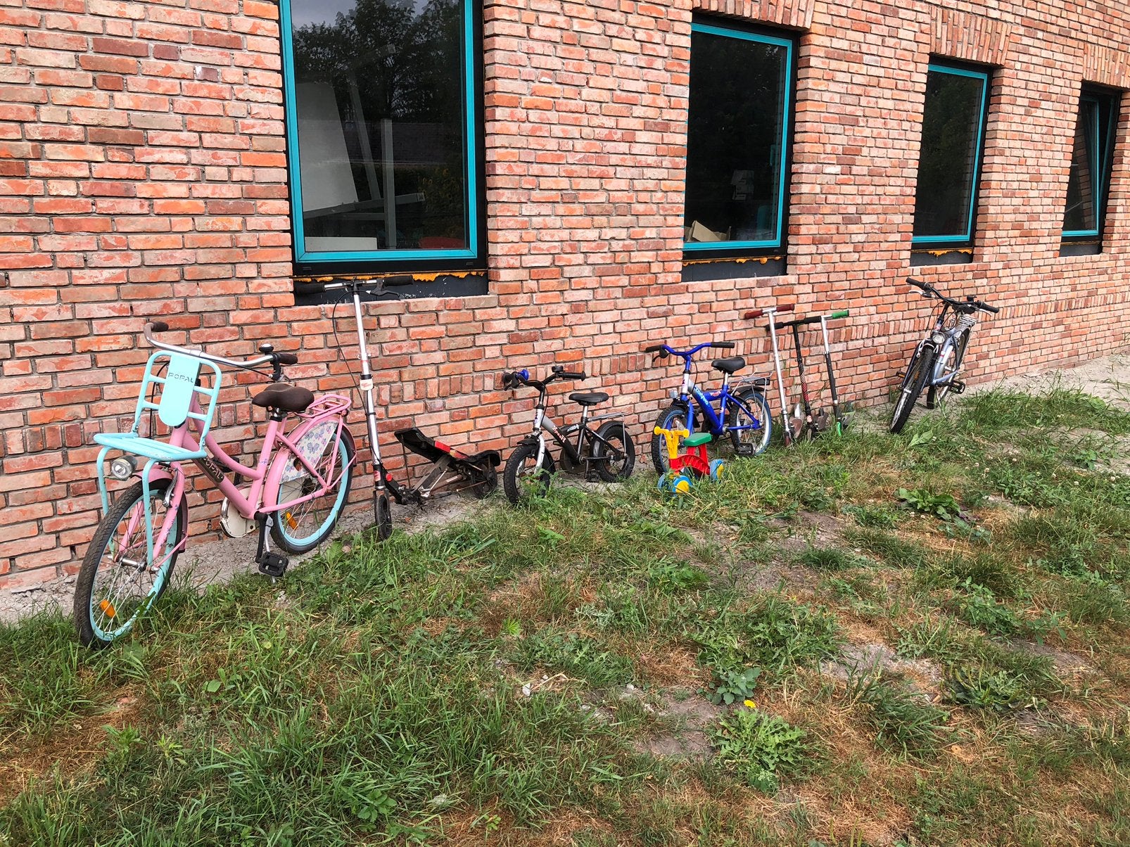 Fietsen en steps, Ophalen