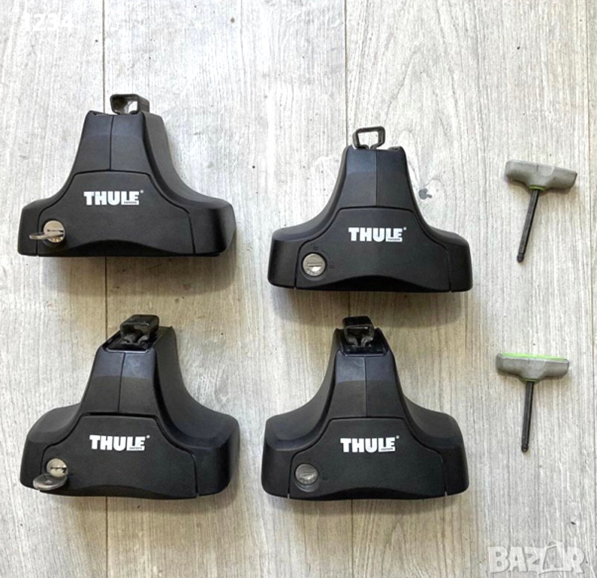 Thule Rapid System 754 voetenset, Ophalen, Zo goed als nieuw